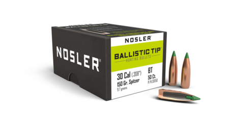 Nosler Ballistic Tip Hunting 30 150 gr/9,7 g  50 kpl
