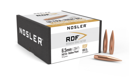 Nosler RDF 6,5 mm 140 gr/9,0 g HPBT  100 kpl