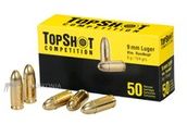 TopShot 9 mm Luger FMJ 8 g/123 gr 50 kpl