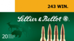 Sellier & Bellot 243 Win SP 6,5 g/100 gr 20 kpl