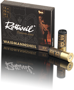 Rottweil 12/70 Waidmannsheil HV Plastik 36 g 10 kpl