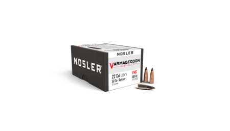 Nosler Varmageddon 22 50 gr/3,25 g FB Tipped 100 kpl