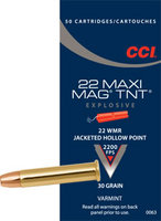 CCI 22 WMR MAXI-MAG TNT 1,95 g/30 gr 50 kpl