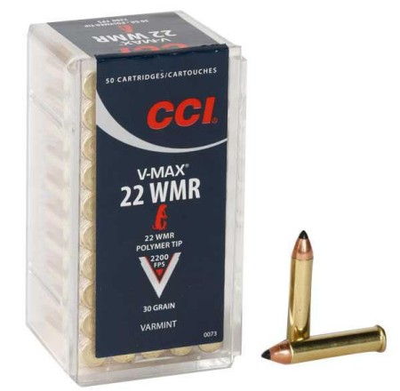 CCI 22 WMR V-MAX 1,95 g/30 gr 50 kpl