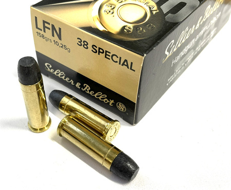 Sellier & Bellot 38 Special LFN 10,25 g/158 gr 50 kpl