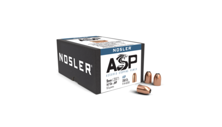 Nosler ASP 9 mm (.355) JHP 147 gr/9,5 g g 250 kpl ERVA