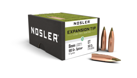 Nosler E-Tip 8 mm 180 gr/11,7 g 50 kpl