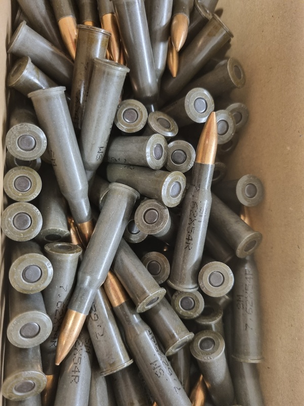 Er liike riistamaa verkkokauppa surplus 7 62 x 54r fmj 9 6 g 148 gr