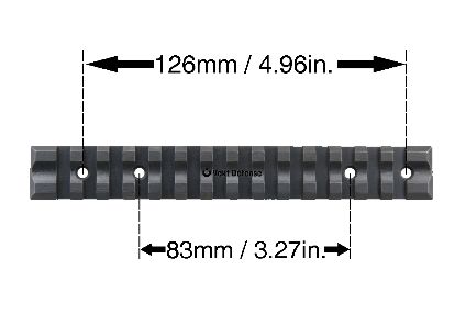 Tikka T3/T3x Picatinny terskisko