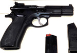 Pistooli CZ-75B 9x19, vaihtoase