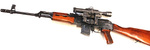 Kiv��ri Norinco 56S 7,62x39 + POSP-1 6x24, vaihtoase