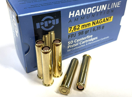 PPU 7,62 Nagant FPJ 6,35 g/98 gr 50 kpl