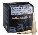 Sellier & Bellot 308 Win FMJ 9,55 g/147 gr 400 kpl (87 c/kpl)