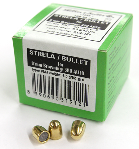 Sellier&Bellot 9 mm 6 g/92 gr FMJ 100 kpl luoteja