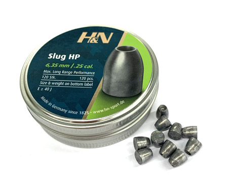 H&N Slug HP 6,35 mm / .25 120 kpl