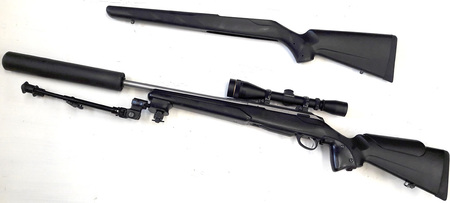 Kivri Tikka T3 Lite SS 308 Win + Leupold, vaihtoase