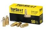 TopShot 9 mm Luger FMJ 8 g/123 gr 1000 kpl