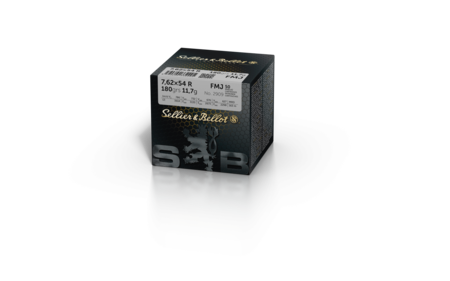 Sellier & Bellot 7,62 x 54 R FMJ 11,7 g/180 gr 50 kpl