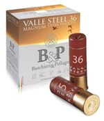 Baschieri & Pellagri Valle Steel Extra Velocity 12/76 36 g rautah. 25 kpl