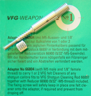 VFG kierreadapteri M5 / 1/8" (66804)