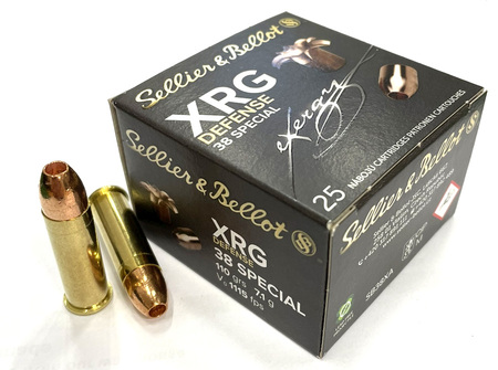 Sellier & Bellot 38 Special XRG Defense 7,1 g/110 gr ERVA 25 kpl